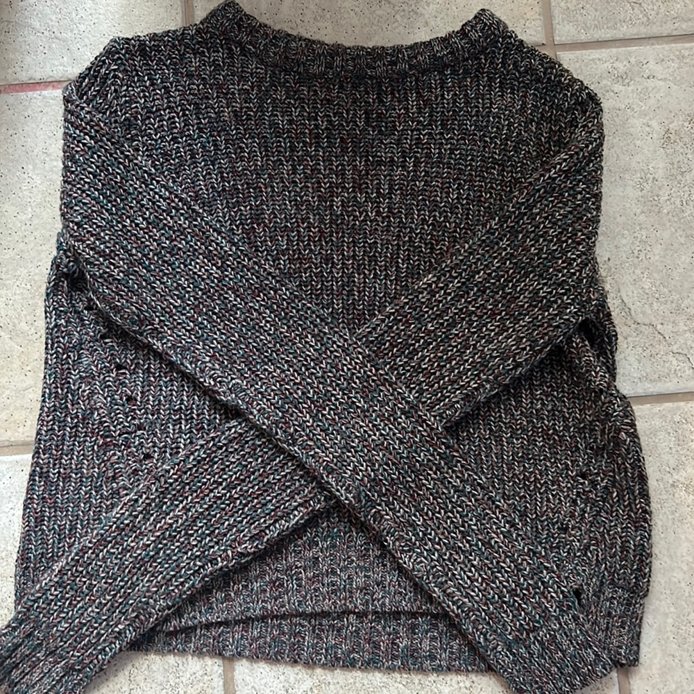 Clock House Multi-color Women’s Knit Sweater